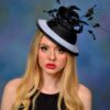'Nneka' Black Beauty Crinoline Hatinator
