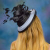 'Nneka' Black Beauty Crinoline Hatinator