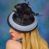 'Nneka' Black Beauty Crinoline Hatinator