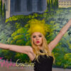 "Garden" Crinoline Fascinator