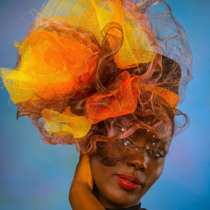 'Flitter' Pill Box Hat