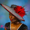 Crystal Black & White Hat