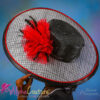 Crystal Black & White Hat