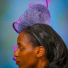 "Borboor" Percher-style Fascinator