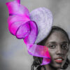 "Borboor" Percher-style Fascinator