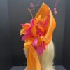 Princess1-768x1024-1-1.jpeg Tropique Fleur Fascinator - Fuchsia & Orange
