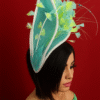 "Claudia” Emerald Grace Statement Fascinator