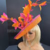 "Sakawa" Orange and Hot pink Hatinator.