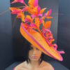 "Sakawa" Orange and Hot pink Hatinator.