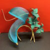 "Tswana" Swirled Crinoline Headpiece