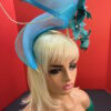 "Tswana" Swirled Crinoline Headpiece
