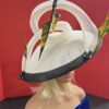 Majesty in Motion – Sculptural Brim Fascinator