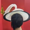 Majesty in Motion – Sculptural Brim Fascinator