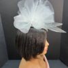 il_fullxfull.4053905993_5g7q.jpg Silver Fascinator: Swarovski Crystal & Feather Headpiece - Starlight Grace