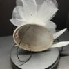 il_fullxfull.4053908867_d63e.jpg Silver Fascinator: Swarovski Crystal & Feather Headpiece - Starlight Grace