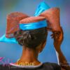 Rachel - Copper Pillbox Hat: Royal Ascot, Derby, High Tea - Oversized Sinamay Bow.