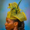 Natalie - Olive Green Pillbox Hat: Kentucky Derby Fascinator, Royal Ascot Style