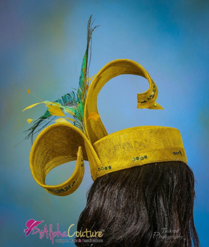 Natalie - Olive Green Pillbox Hat: Kentucky Derby Fascinator, Royal Ascot Style