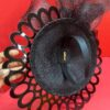 il_fullxfull.5188533888_7gh4 Vondee - Black Couture Hatinator. Laser-Cut Acrylic Brim, Crinoline Bow.
