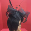 il_fullxfull.5188536084_7ybm Vondee - Black Couture Hatinator. Laser-Cut Acrylic Brim, Crinoline Bow.