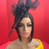 il_fullxfull.5188553394_l7y4 Vondee - Black Couture Hatinator. Laser-Cut Acrylic Brim, Crinoline Bow.