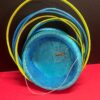 il_fullxfull.5355736354_60un Akoele Blue Sinamay Fascinator Hat: Lemon Green Swirl Derby, Cocktail, Tea Party
