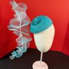 il_fullxfull.7868164895_c5kt Turquoise Ruffle Halo Fascinator, Sculptural Sinamay Statement Hat