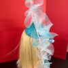 il_fullxfull.7868165217_t5cl Turquoise Ruffle Halo Fascinator, Sculptural Sinamay Statement Hat