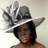 il_fullxfull.974184438_cq0e Marielle - Black & White Kentucky Derby Hat: Royal Ascot Wedding Occasion