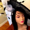 Akech - Cream Hatinator with Red Roses - Royal Ascot Horse Race Hat